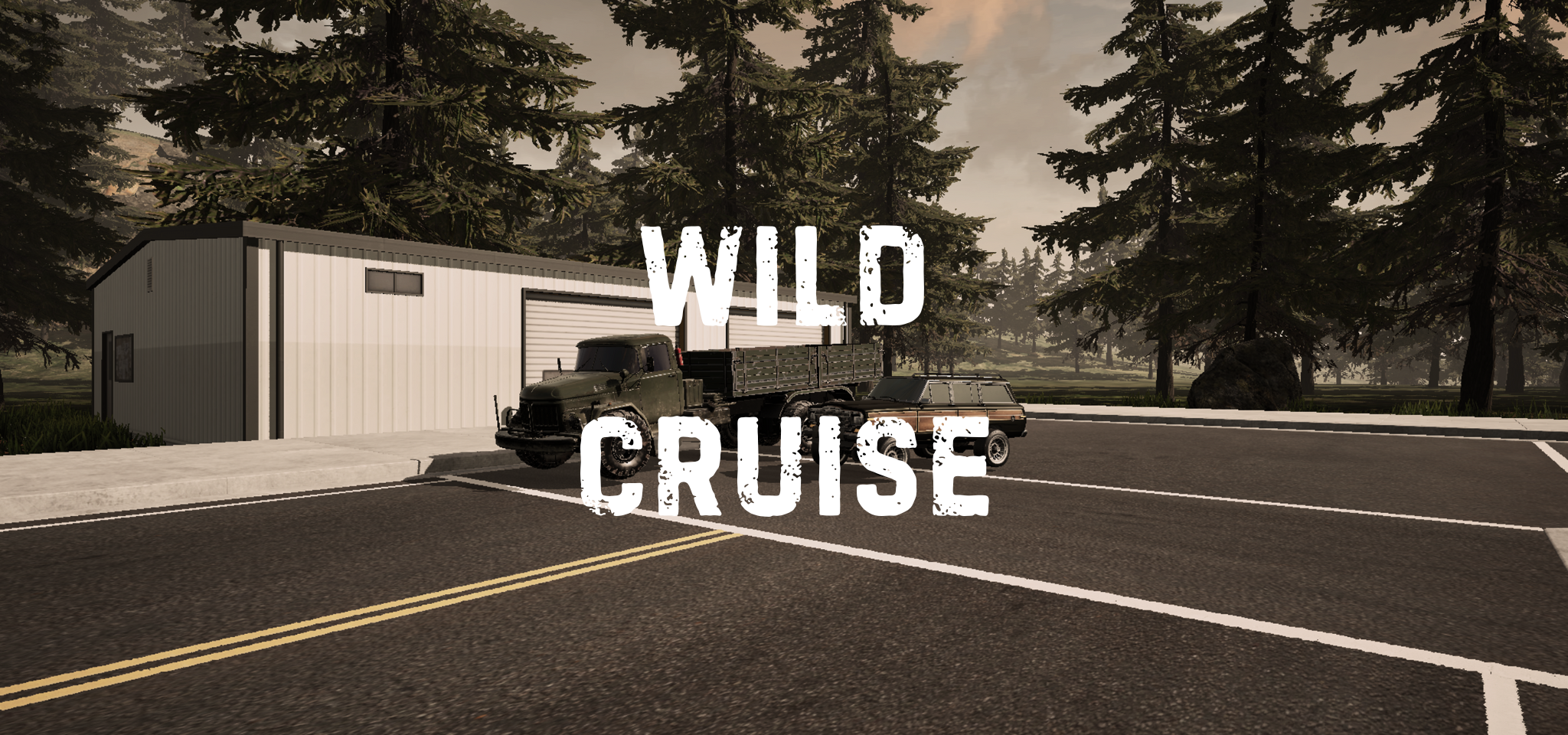 Wild Cruise - Off-road driving through muddy terrain